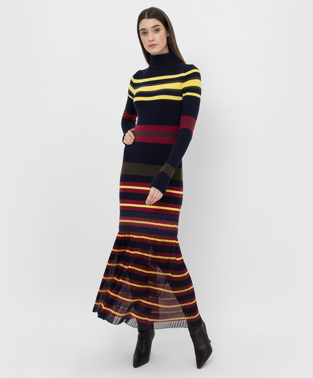Philosophy di Lorenzo Serafini - Patterned wool dress A04867101 - shop with  Portugal delivery at Symbol