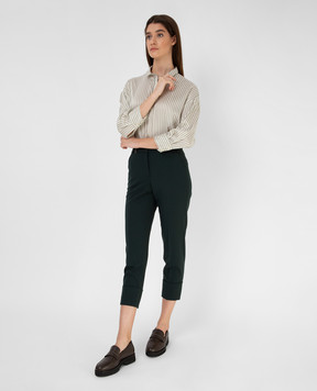 Peserico Dark Green Chinos P0462901994