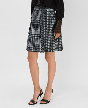 Ermanno Scervino Patterned pleated skirt D392O316KCD