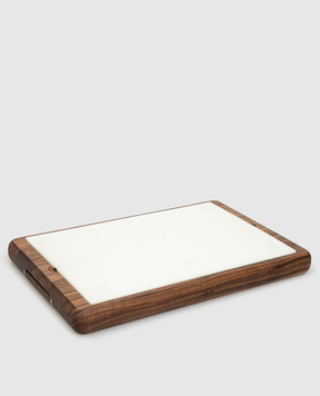 Lorenzi MIlano Wooden cutting board with handles 7275155