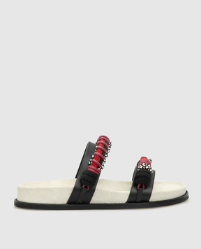 Philosophy di Lorenzo Serafini Red flip flops A3211780