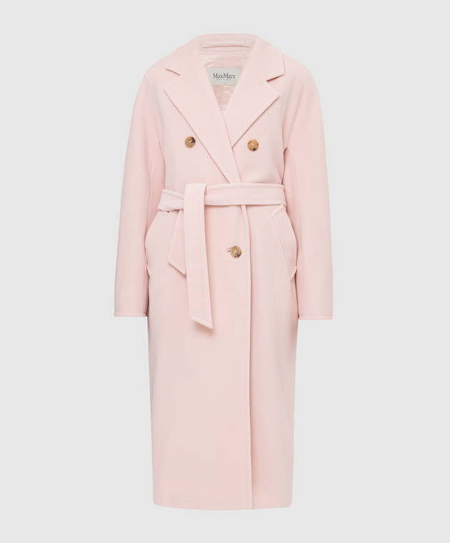 Max Mara - Light pink wool and cashmere coat 