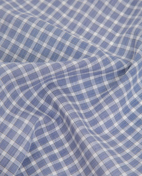 Stefano Ricci Children's blue plaid pasha YFZ25L1668