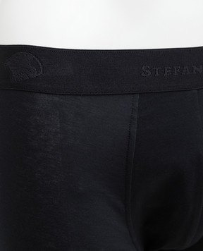 Stefano Ricci Charcoal logo boxer shorts BXM7COTTON