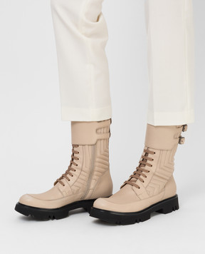MYM Ivor leather boots with straps IVOR
