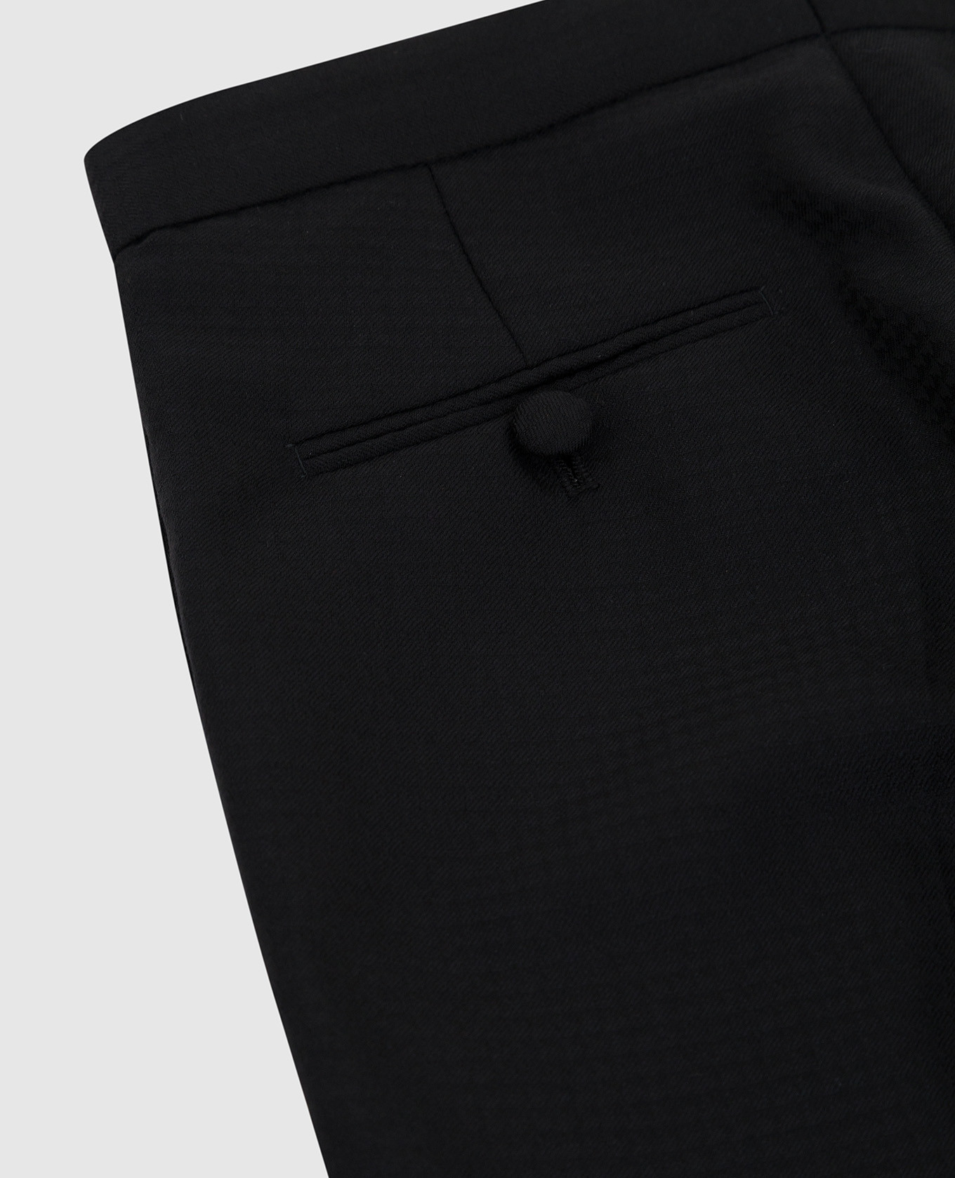 

Children's trousers in wool and silk Stefano Ricci, Black