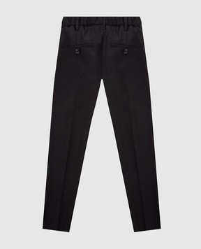 Stefano Ricci Children's dark gray wool trousers Y1T0900000W0017C