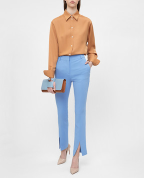 Victoria Beckham Blue trousers TRSLM2809