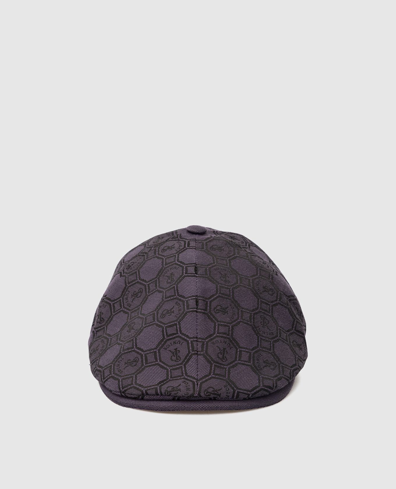 Baby cap in logo pattern