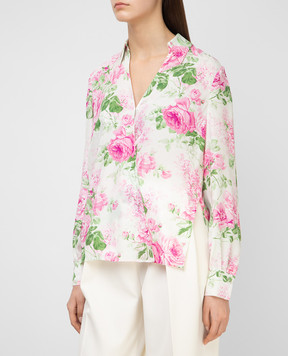 Magda Butrym White silk blouse 19292