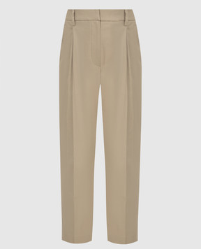 Brunello Cucinelli Khaki trousers M0F70P7445