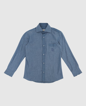 Stefano Ricci Children's shirt in a pattern YC004872R1906