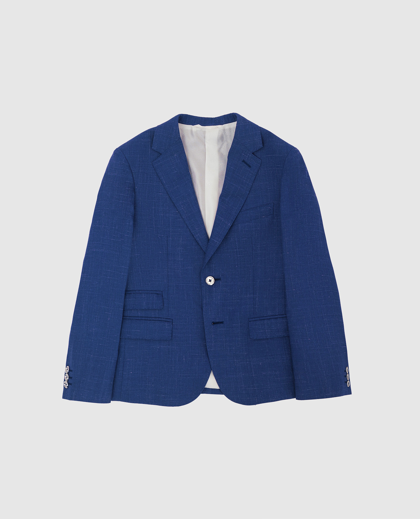 

Children's blue jacket in wool, silk, cashmere and linen Stefano Ricci