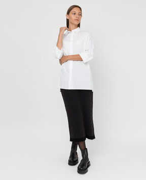 The Row Elada slit shirt 5928W2043