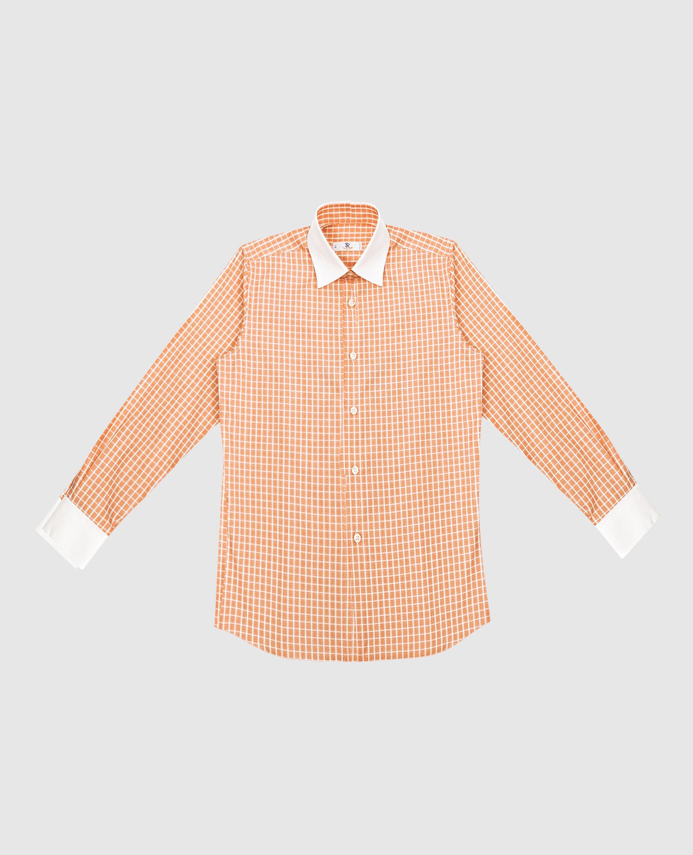 

Children's orange plain shirt Stefano Ricci