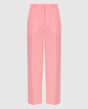 Lanvin Pink wool and mohair trousers RWTR00594794