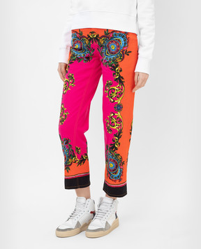 Versace Jeans Couture Regalia print jeans 71HAB5TLES009054