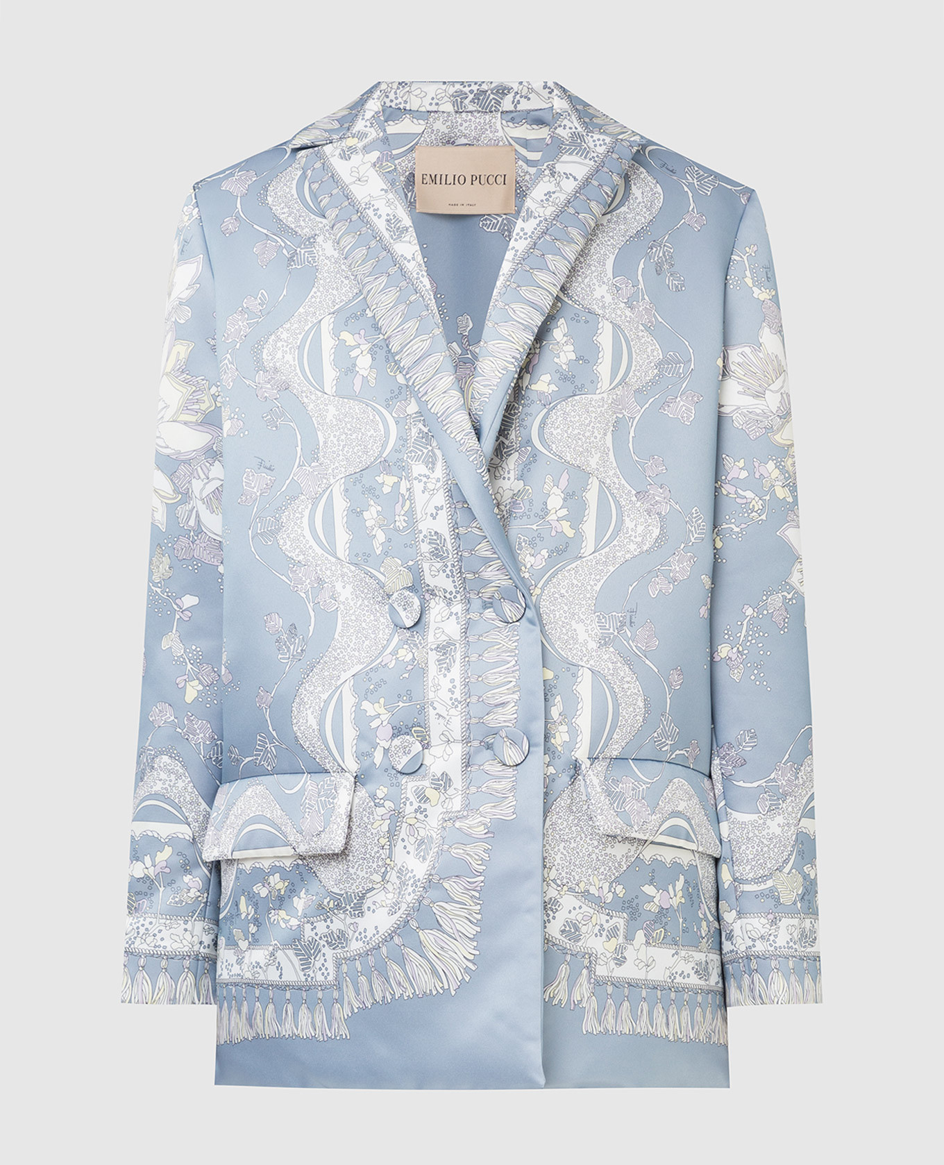 

Jacket in Rugiada print EMILIO PUCCI, Blue