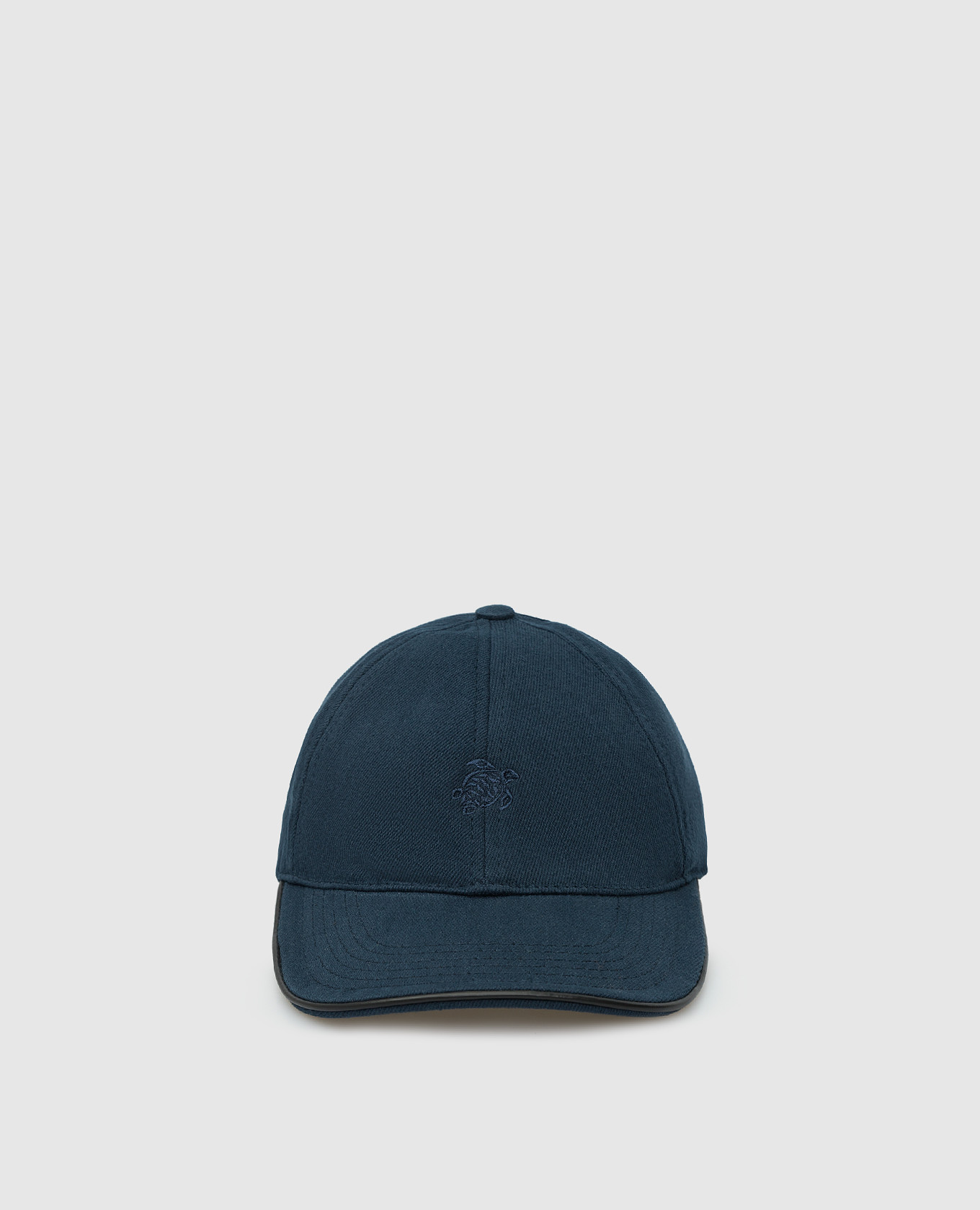 

Navy blue cap with logo emblem embroidery Vilebrequin