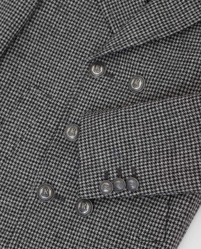 Stefano Ricci Children's patterned double-breasted coat Y1ZFPC6000W0003A