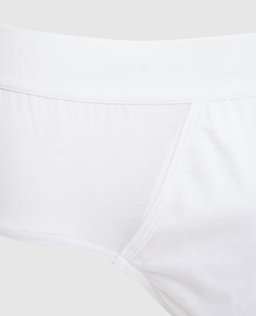 Stefano Ricci White briefs with logo SLM2COTTON