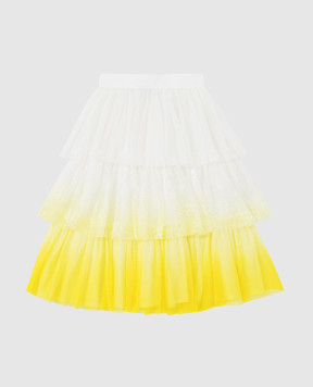 Ermanno Scervino Children's white skirt GN151014