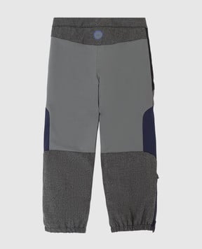 Stefano Ricci Children's trousers with contrasting inserts YAT6S40020HN0021