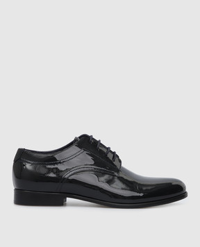 Stefano Ricci Children's leather patent derbies YRU59CG866VTV
