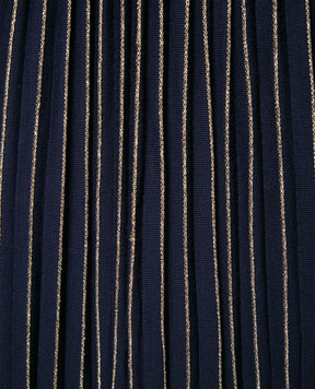 Gucci Blue pleated skirt 490353