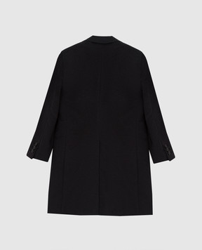 Stefano Ricci Children's graphite cashmere coat Y1ZF992000CA10