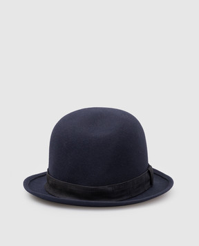 Stefano Ricci Children's dark blue hat YVF6372HC4070
