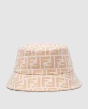Fendi Panama in wool and silk in FF motif FXQ813AALR