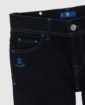 Stefano Ricci Monogram baby jeans YST72010401626