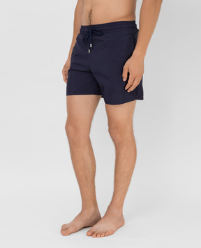 Vilebrequin Mahina swim shorts in navy blue MAHH0I00