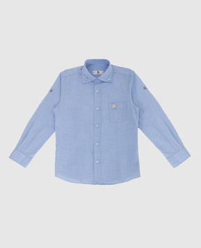 Stefano Ricci Children's blue shirt YC002716L1669