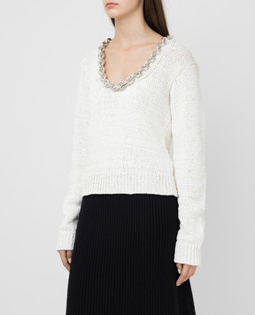 Bottega Veneta Light beige sweater 628711VKWB0