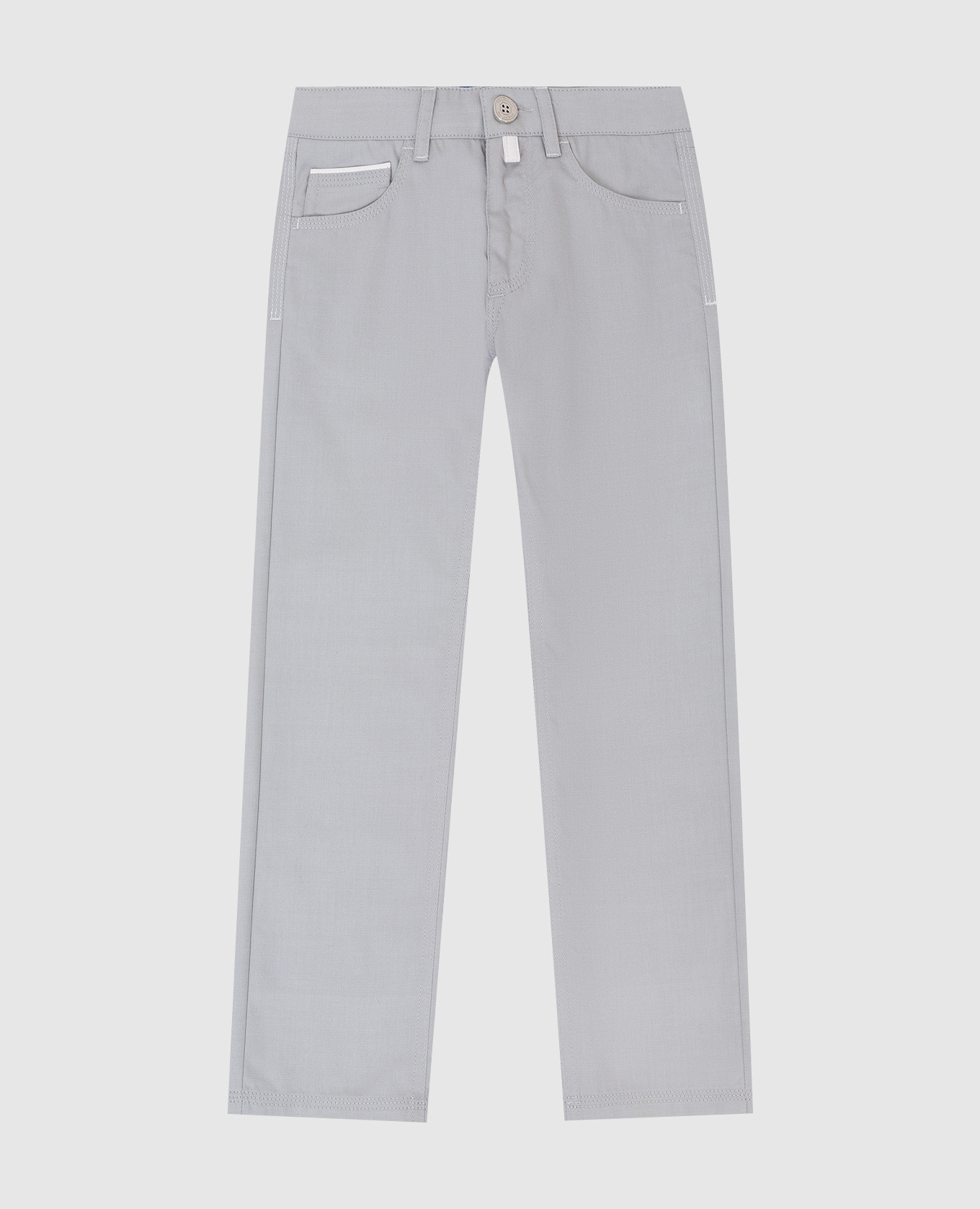 Children's light gray trousers stefano ricci