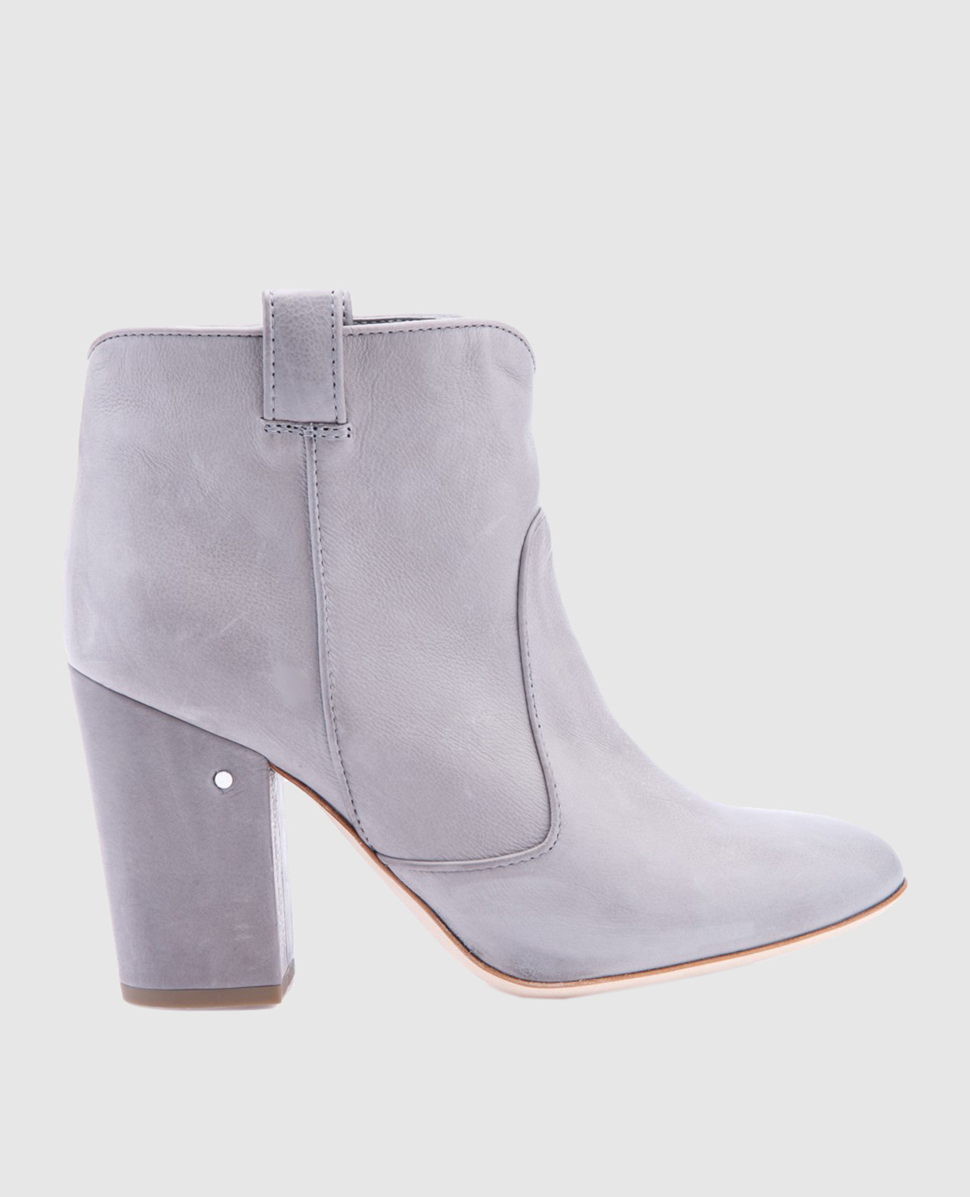 

Gray leather ankle boots Laurence Dacade, Grey