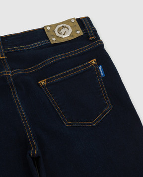 Stefano Ricci Children's dark blue jeans YST64010801599