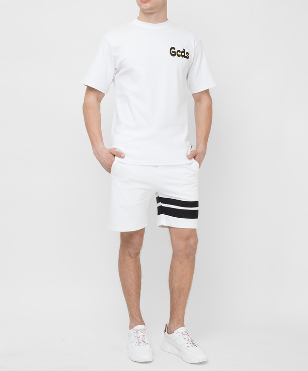 GCDS ロゴ Tシャツ Banana Crush T-shirt GCDS - T-shirt with Banana Crush print SS21M020066 - shop