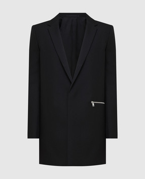 Jil Sander Black wool jacket JSMT135101MT201000