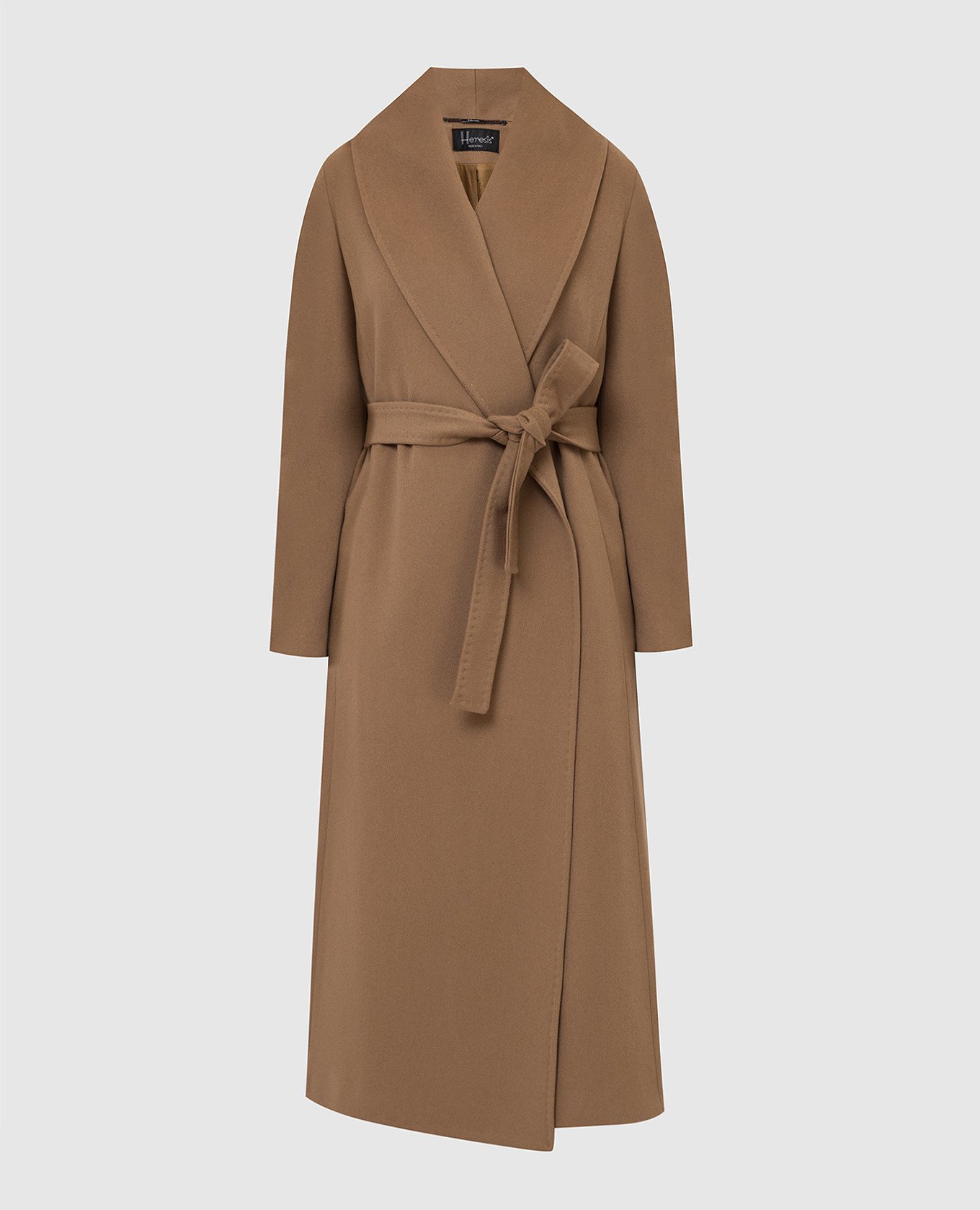 

Light brown wool coat Heresis