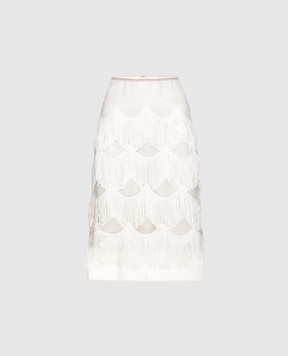 Marc Jacobs Beige fringe skirt M4007175