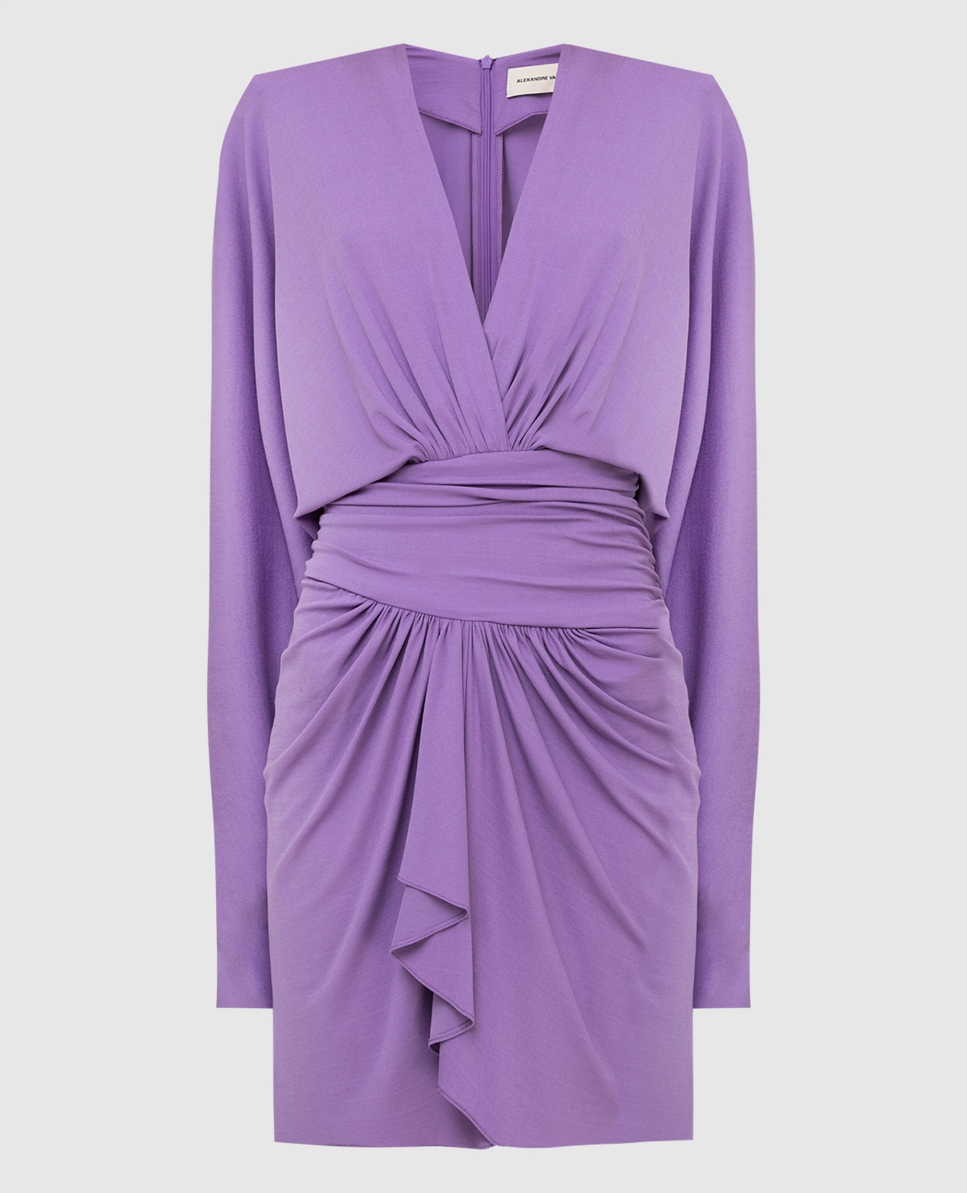 

Lilac dress with drapery ALEXANDRE VAUTHIER, Violet