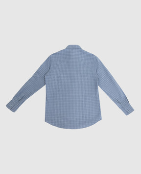 Stefano Ricci Children's checkered shirt YUC6400030LJ1603