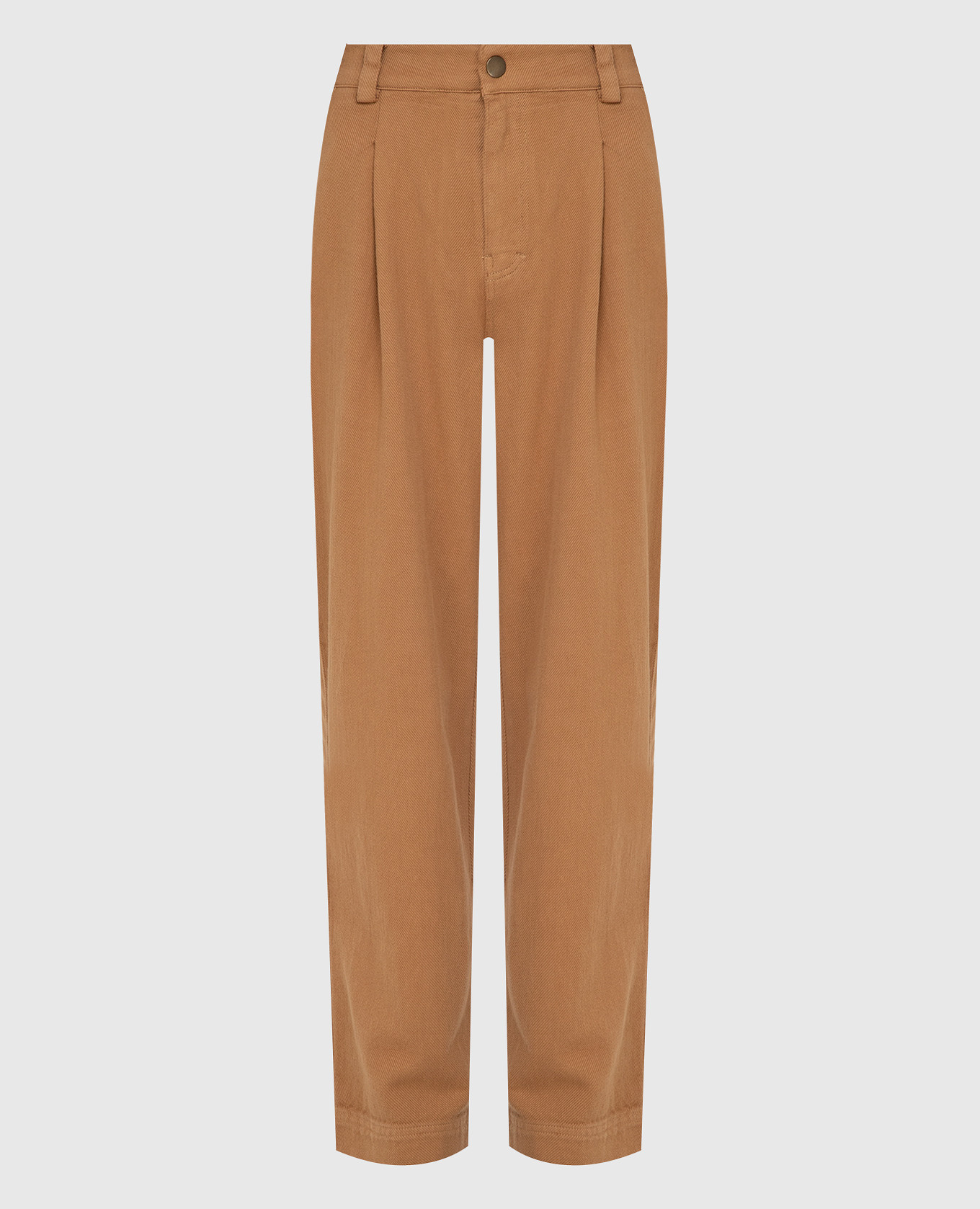 

Khaki Banana Pants Twinset, Brown