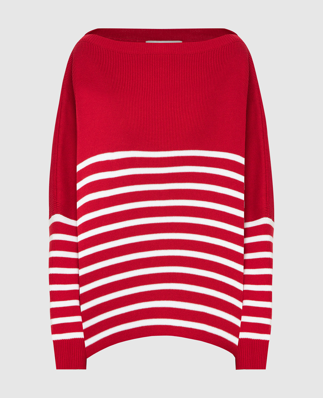

Striped jumper with logo pattern Valentino, Red