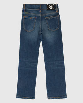 Stefano Ricci Children's blue distressed jeans T2960PITY1595