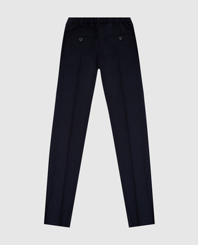 Stefano Ricci Patterned wool and silk children's trousers Y1T9000000WK002H