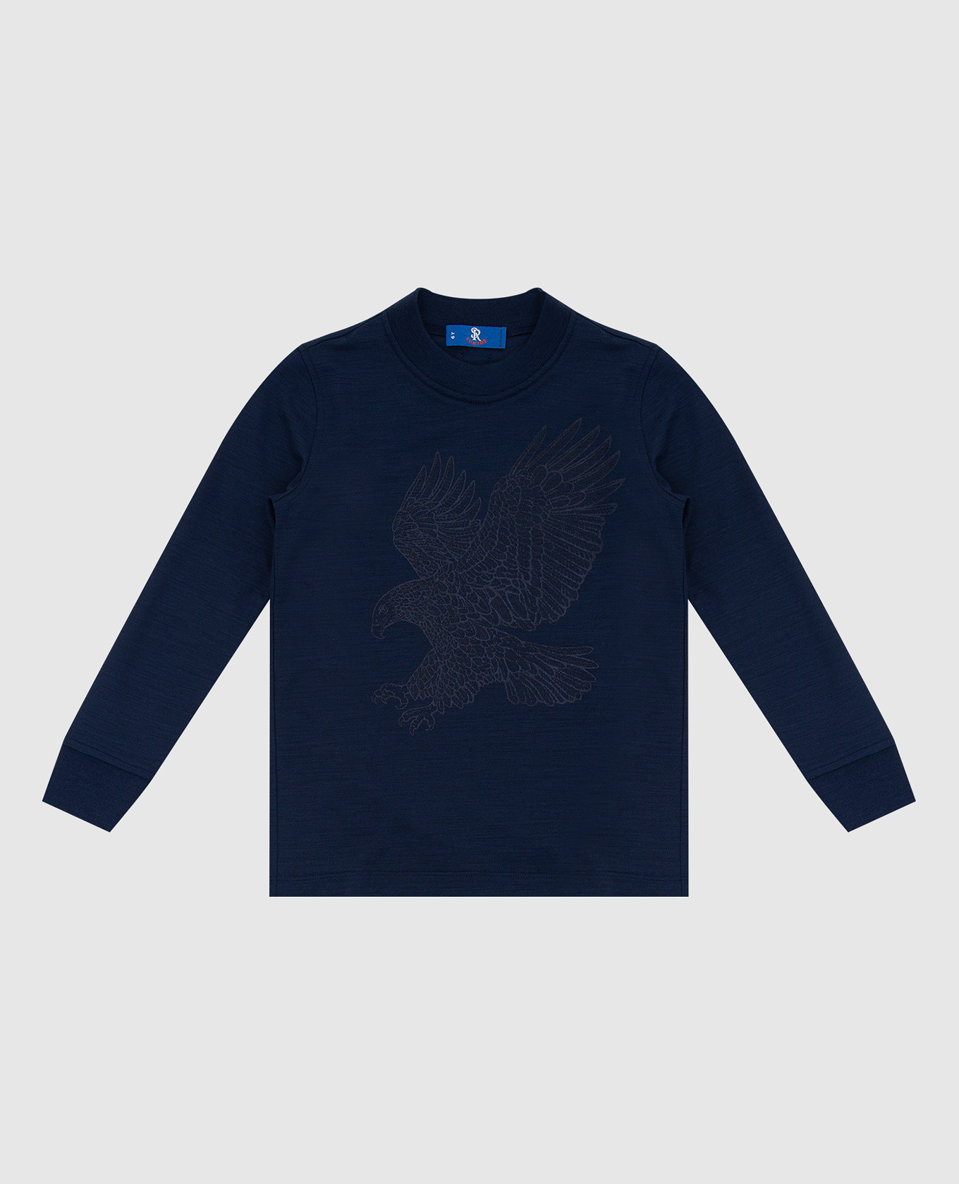 

Children's printed wool longsleeve Stefano Ricci, Blue
